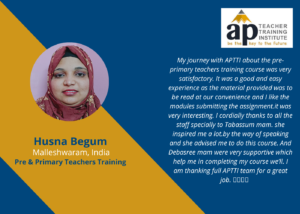 Pre-Primary Teacher Training